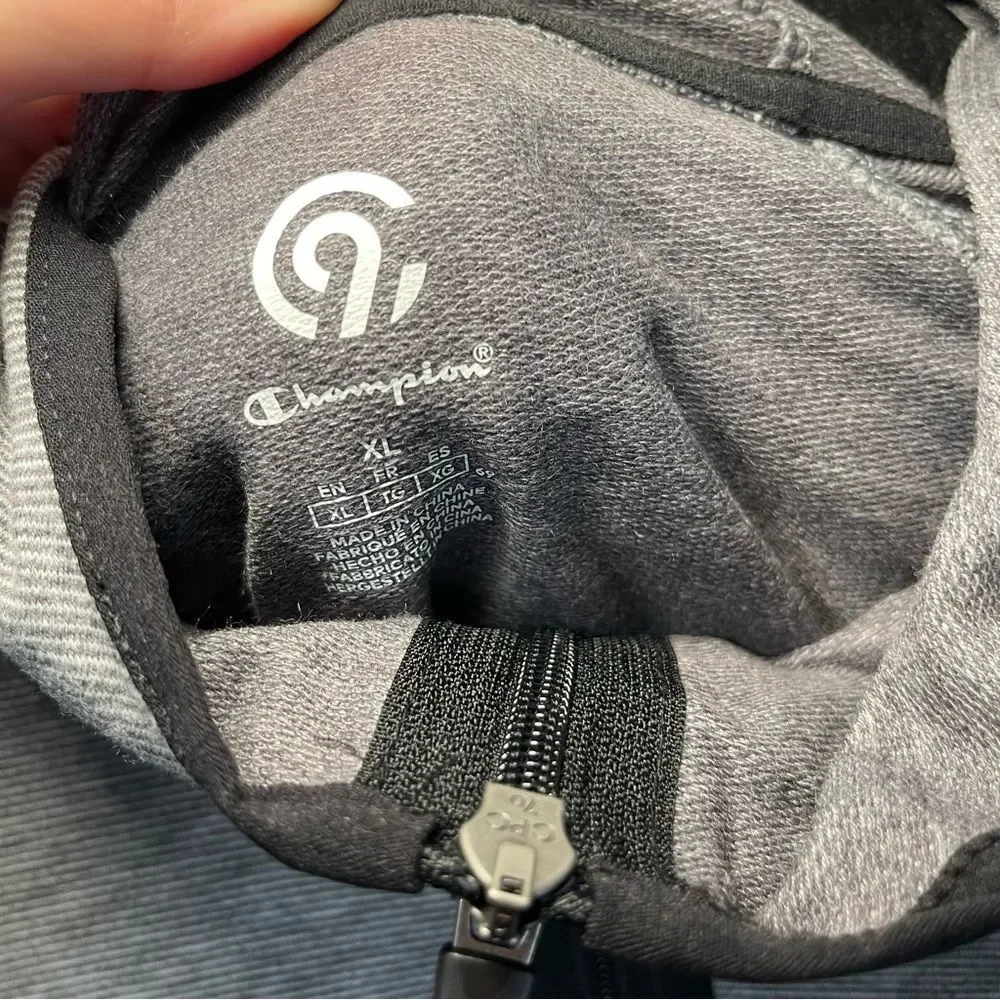 Champion Charcoal Quarter-Zip Jacket
